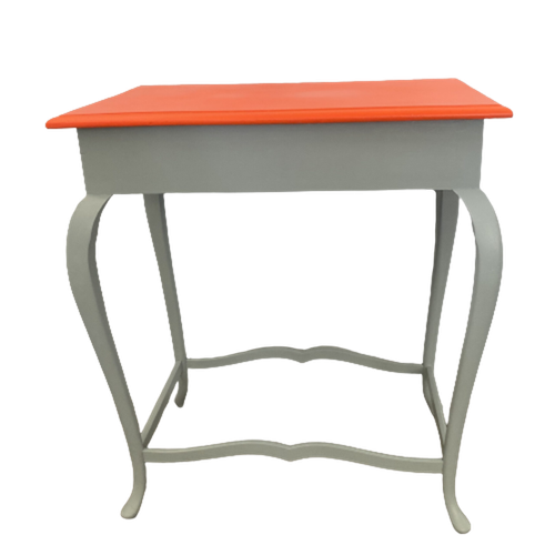 Neon Orange/Blue Side-Table