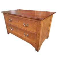 Antieke Lage Ladenkast, Dressoir Tv-muebel, Commode