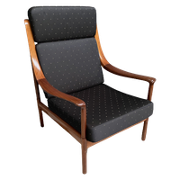 Wilhem Knoll Highback Chair 1960s