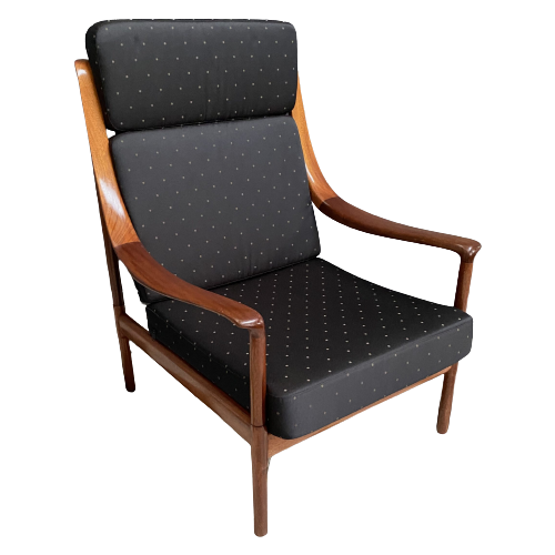 Wilhem Knoll Highback Chair 1960S