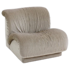 Vintage Fauteuil  Italiaans Design Doimo Salotti Jaren 70 thumbnail 1