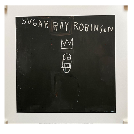 Jean Michel Basquiat (1960-1988), Untitled (sugar Ray Robinson), 1