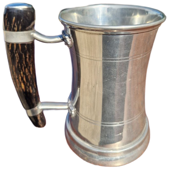 Verzilverde Vintage Bierpul 1