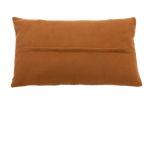 Bazar Bizar | Het Six Panel Leather Kussenhoes - Camel - 30x50 thumbnail 1