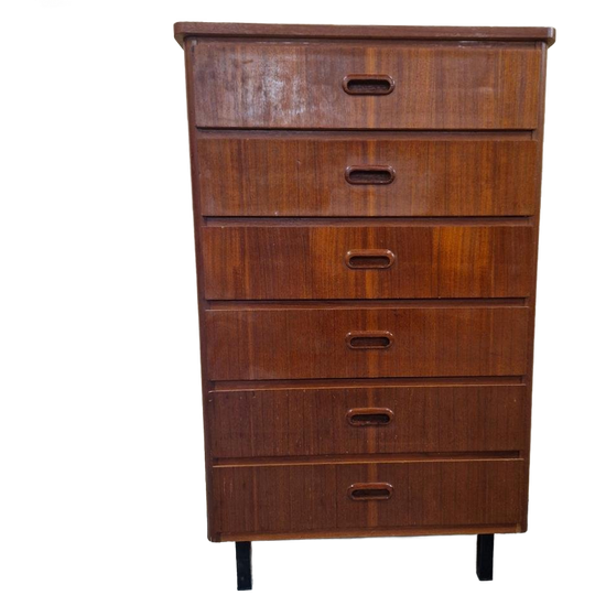 Scandinavische Ladekast Vintage Ladekast Wandkastje 1