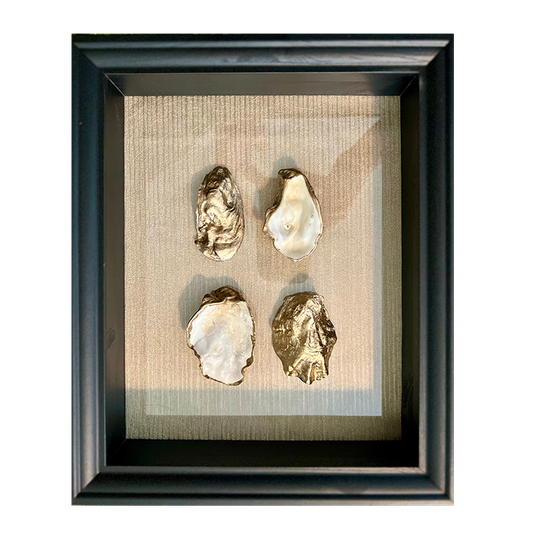 Gouden Oesters In Zwarte Lijst 1