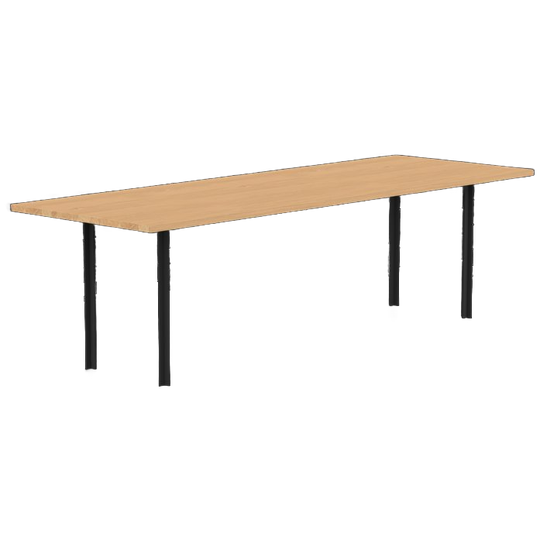 Studio Henk Eettafel New Classic, Hardwax Olie Naturel, Rechthoekig 1