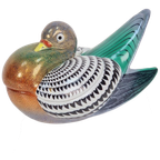 Mangani Italiaanse Porseleinen Duif Sculptuur Bonbonschaal thumbnail 1