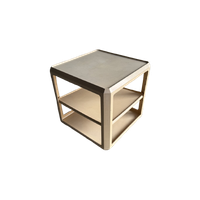 Witte Abs Trolley Van Alberto Rosselli Voor Kartell 1960