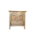 Vintage Look Kast/ Handbeschilderde Kledingkast/ Wandkast thumbnail 1