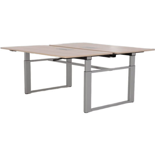 Sedus Handslinger Bench Werkplek, Eiken Blad, 2 X 160 X 80 Cm 1
