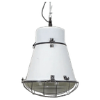 Witte Barrel Fabriekslamp thumbnail 1