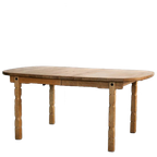 Vintage Eettafel | Tafel | Verlengbaar | Brutalist | Kjaernulf thumbnail 1