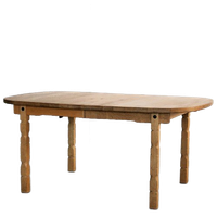 Vintage Eettafel | Tafel | Verlengbaar | Brutalist | Kjaernulf