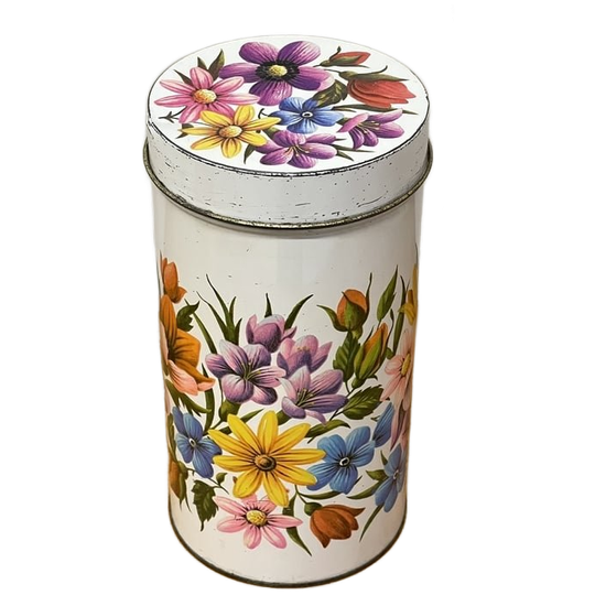 Beschuitblik Bloem Vintage Kleurrijk 1