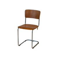 Fana 101 Sledestoel Vintage Buisframe Stoel Eetkamerstoel