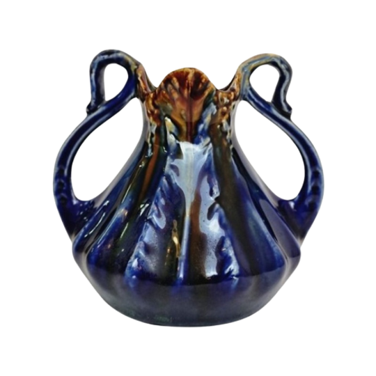 Vaas Blauw Art Nouveau 1