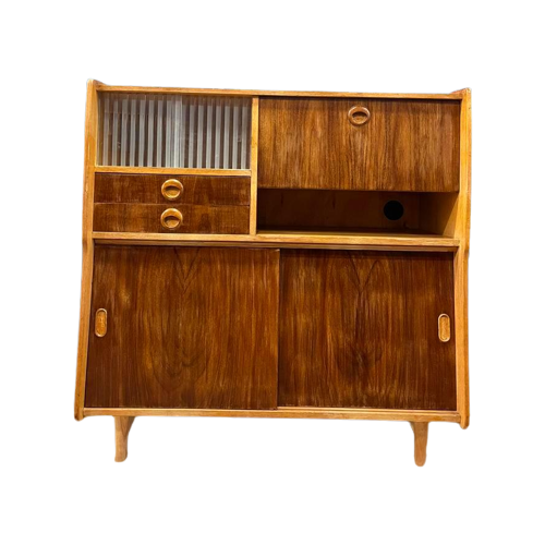 Vintage Highboard Jaren 1960S