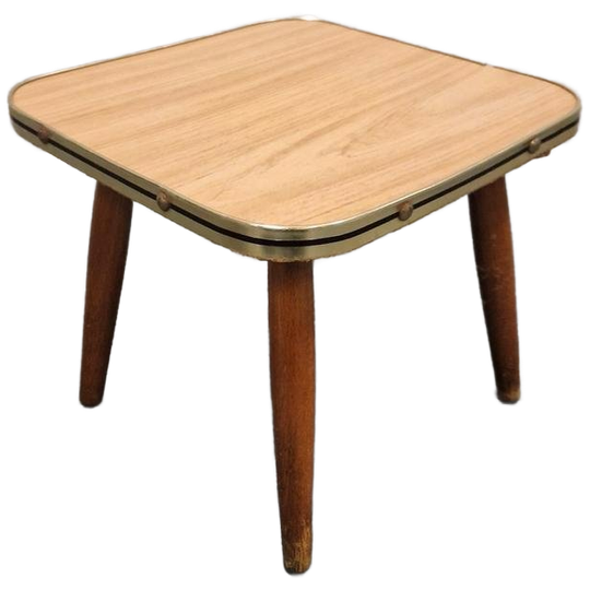 50's Vintage Plantentafel Formica Plantentafeltje 1