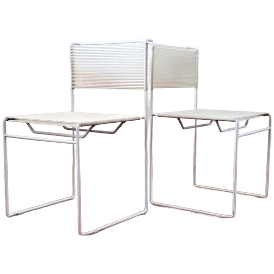 4x Spaghetti Stoelen Van Giandomenico Belotti Voor Flyline 1