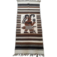 Vintage Wandkleed Peru Mexico Vloerkleedje Vloerkleed Katoen