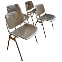 Set Van 4 Axis Stoelen - Castelli Piretti Dsc 106 Design
