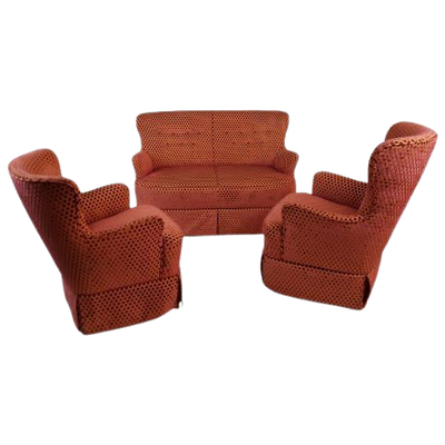 Artifort Theo Ruth Set Fauteuils Bankje Roze Oranje Bankstel | Fauteuil ...