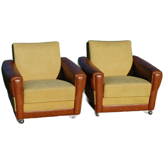 Vintage Clubfauteuils Lounge Fauteuils 1