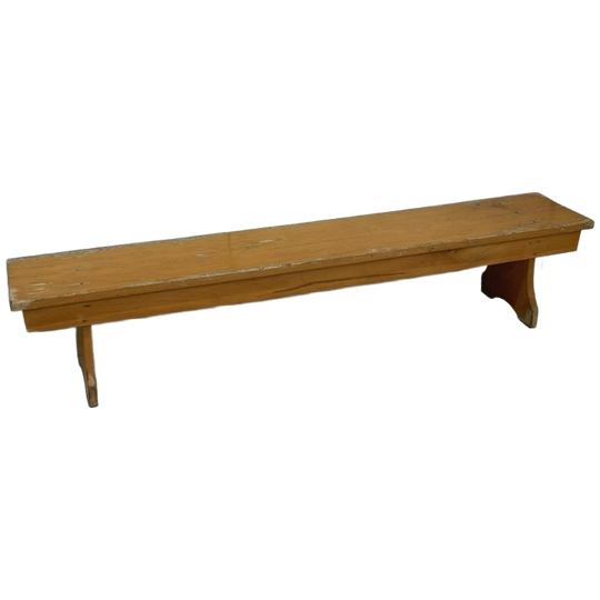 Vintage Houten School Gym Bank 1