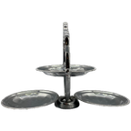 Celtic Etagere Verzilverd 3 Laags thumbnail 1