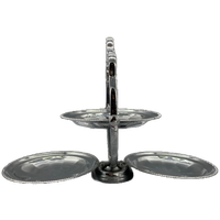 Celtic Etagere Verzilverd 3 Laags