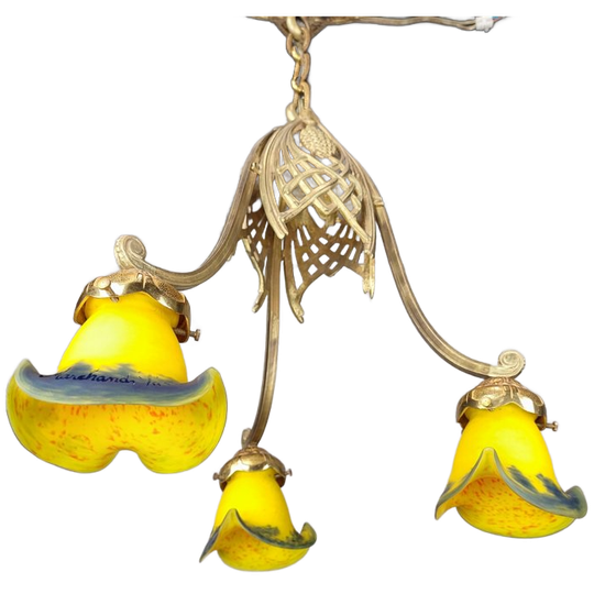 Glaspasta Hanglamp Marchand Paris 1