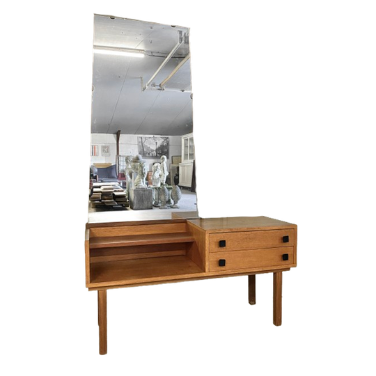 Vintage Kaptafel Met Spiegel. Sixties. Design. Retro. 1