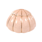 Vintage Lampenkap Roze Glas Goud thumbnail 1