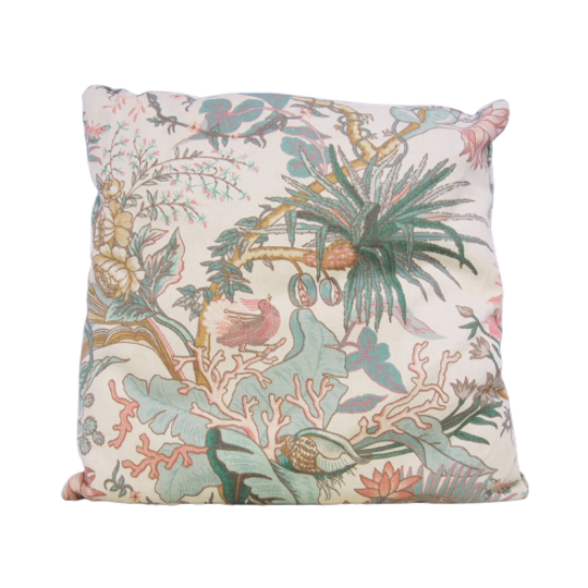 Pastel Gebloemd Kussen Klein 1 1