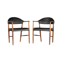 Deen Design Stoelen By Kurt Olsen Voor Slagelse Mobelvaerk, Set Van 2