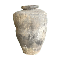 Pot Van Klei Xl | Grijs