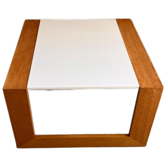 Vintage Houten Salontafel, Jaren 70 1