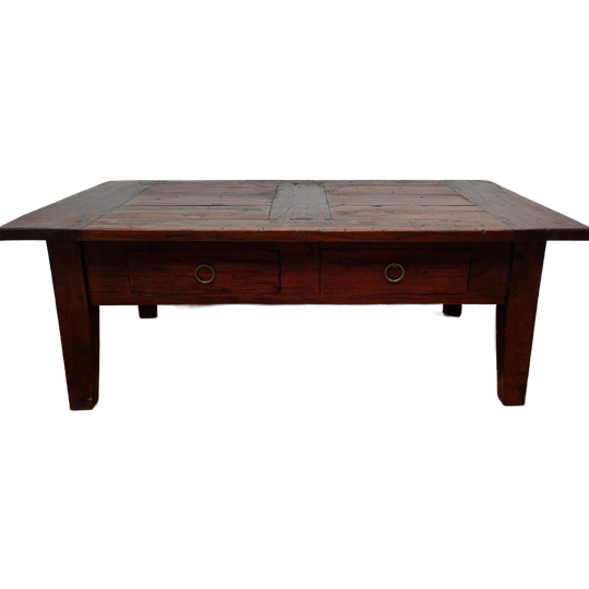 Landelijke Koloniale Salontafel Koffietafel Met Lades 1