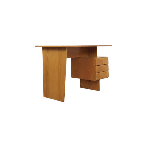 Modernist Desk In Beechwood