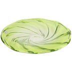 Xxl Fruitschaal Val Saint Lambert Kristal Limoen Groen 40cm thumbnail 1