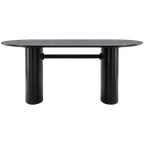 Bygstad Eetkamertafel - 180 X 90 Cm - Zwart thumbnail 1