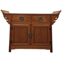 Oosterse Vintage Kast Vintage Dressoir Japandi Wandkast