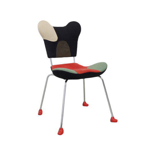 Postmoderne Design Stoel "Ettorina" Javier Mariscal Moroso, 1990S 1