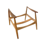 Vintage Fauteuil Frame Uit De Jaren 50 / 60 Stoel Opknapper thumbnail 1
