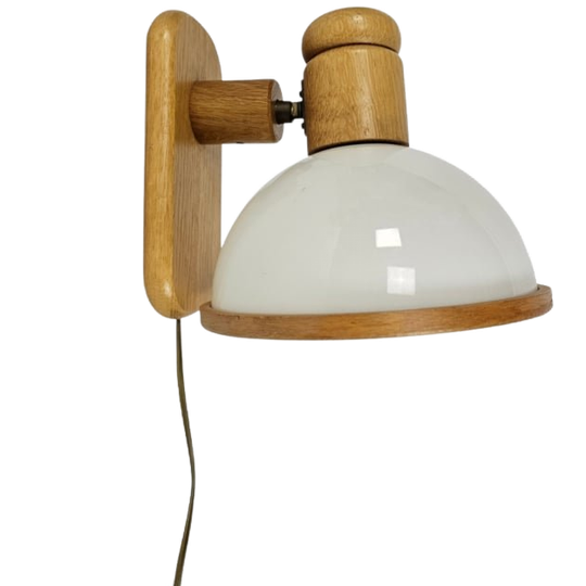 Steinhauer - Wandlamp - Hout - Acryl - Holland - 70's 1