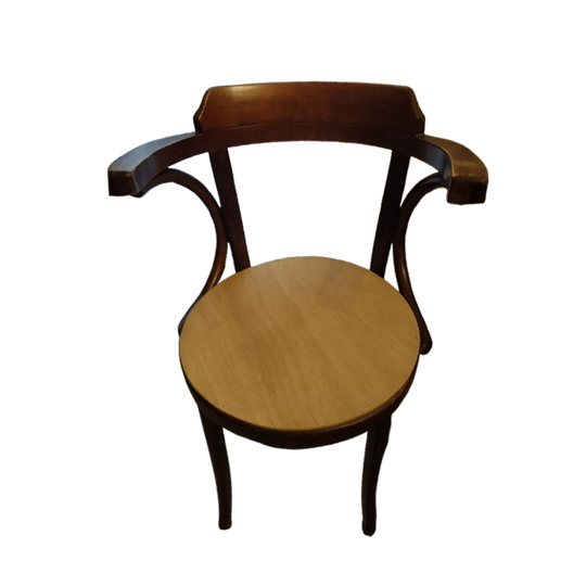 Vintage Thonet Stoel Model 233 Bureaustoel Café Stoel Made In Romania 1