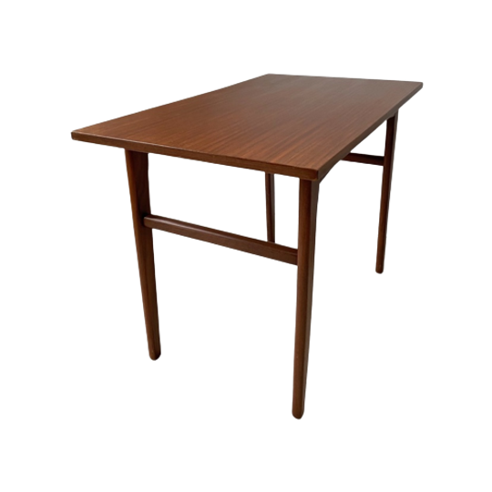 Vintage Teak Bijzettafel / Salontafel / Plantentafel / Tafeltje 1