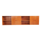 Vintage Modulaire Kast Teak | Dressoir Modulair Teak Fineer thumbnail 1