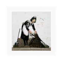 Poster - King & Mcgaw Regents Park Road - Banksy 40 X 40 Cmking & Mcgaw Regents Park Road